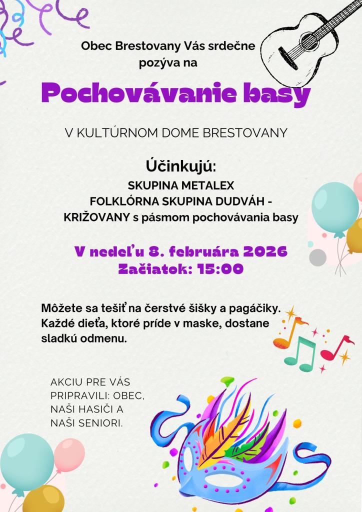 Pochovávanie basy 2026